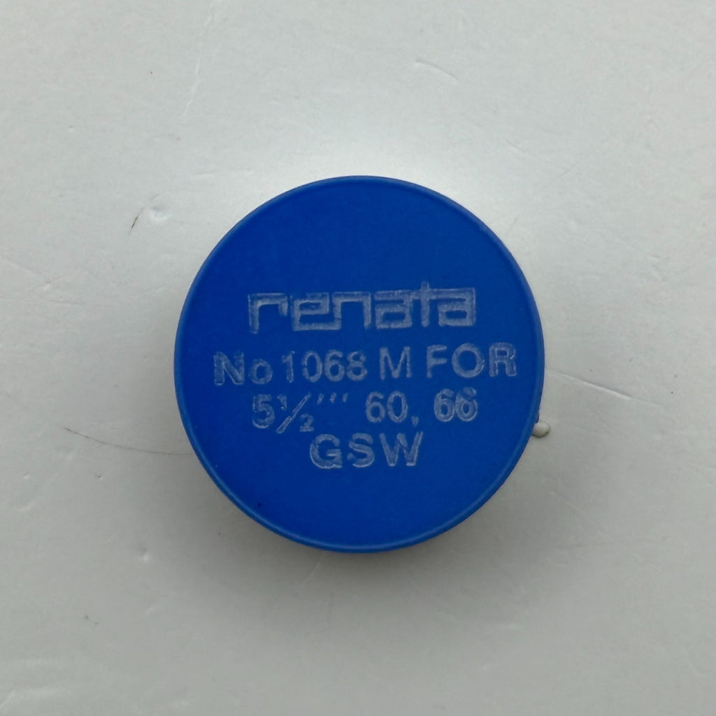 GSW 60 66 Balance Wheel Complete And Spring 5½’’’ 1068 Watch Movement Parts NOS