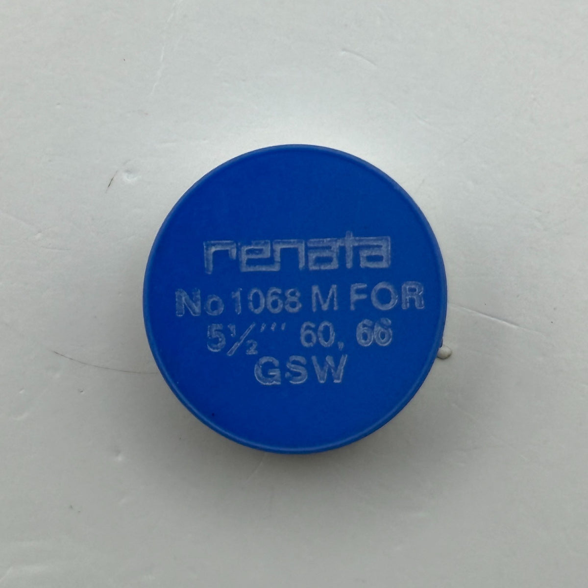 GSW 60 66 Balance Wheel Complete And Spring 5½’’’ 1068 Watch Movement Parts NOS