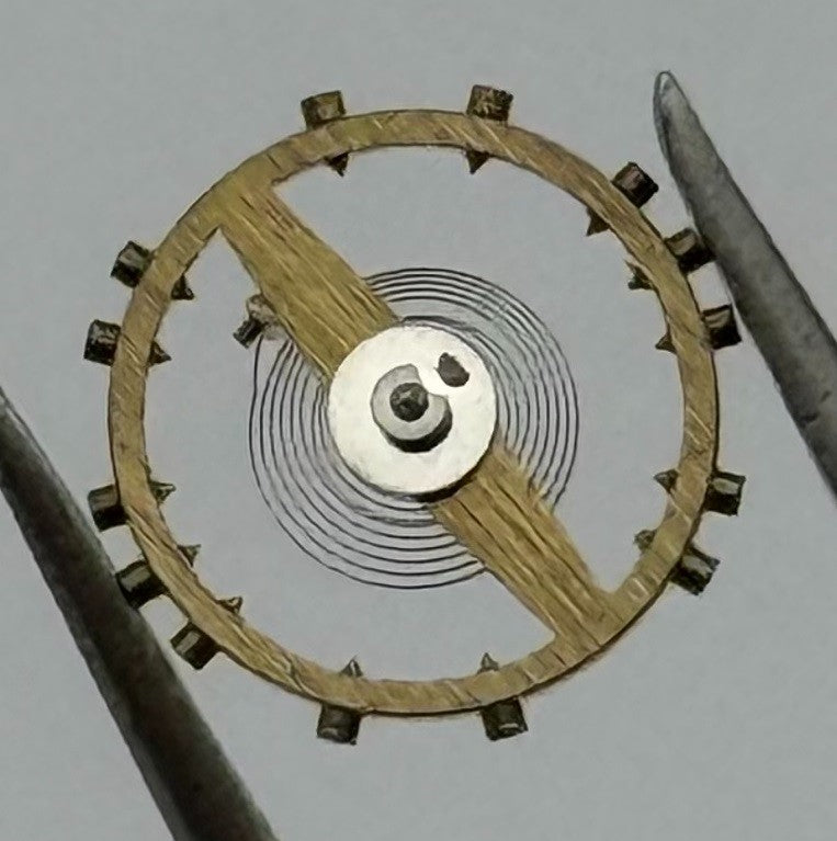 Felsa 107 Balance Wheel Complete And Spring 8¾’’’ 692 Watch Movement Parts NOS