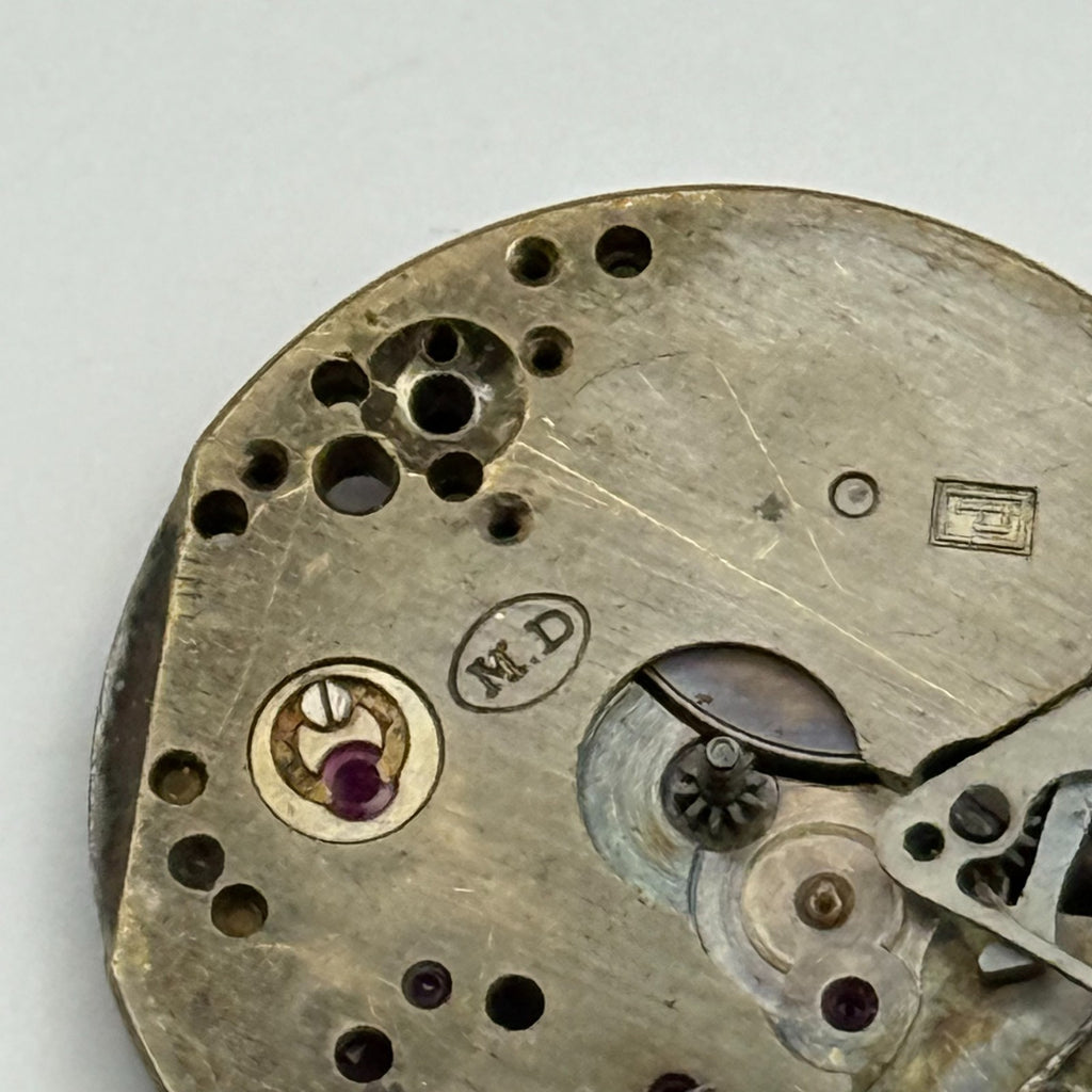 Peseux 6/240 Watch Movement - Spares - For Parts / Repair - 21.9mm
