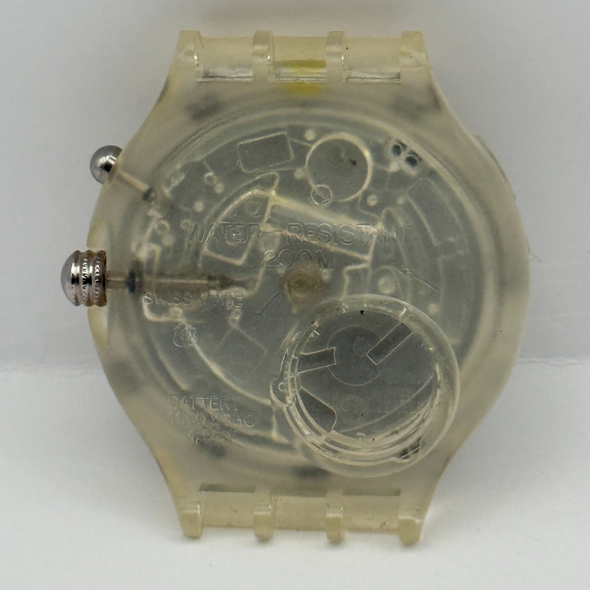Vintage Swatch Scuba 200 Watch SDK907 Loomi Walk On 1996 ETA Quartz 40mm Parts 
