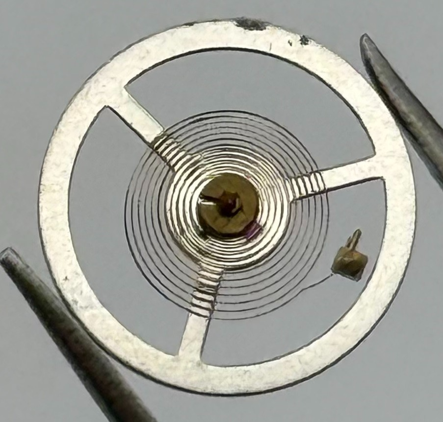 102 Special SP Balance Wheel Complete And Spring 10½’’’ Watch Movement Parts NOS