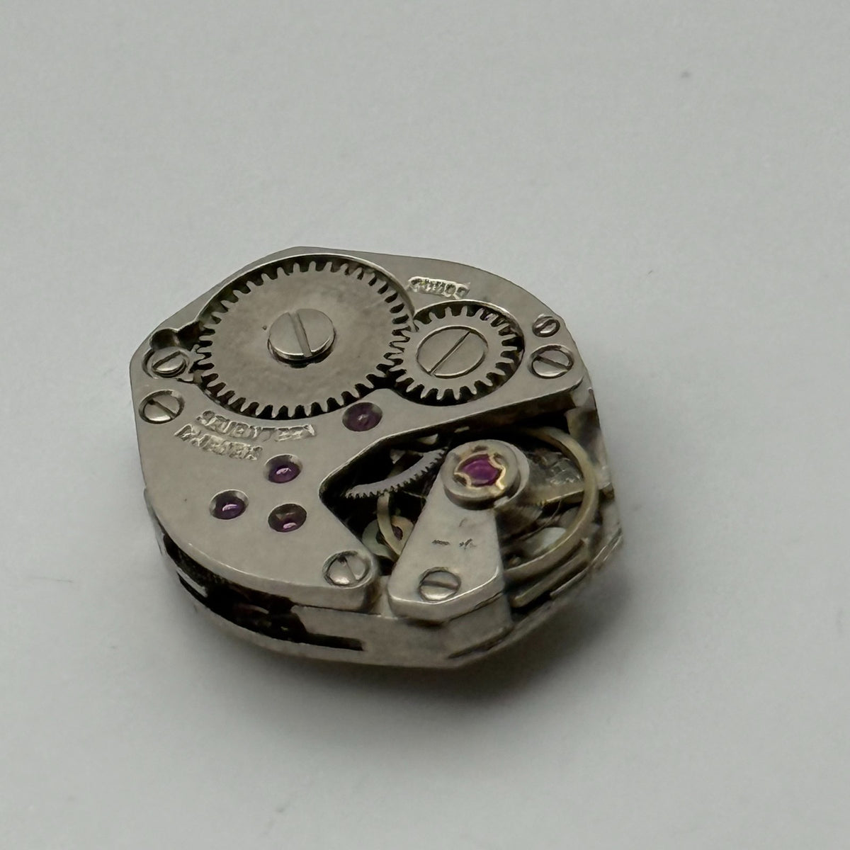 FHF 69-21 Watch Movement Tressa Swiss 17 Jewels Manual Wind Parts Repair 15.3mm