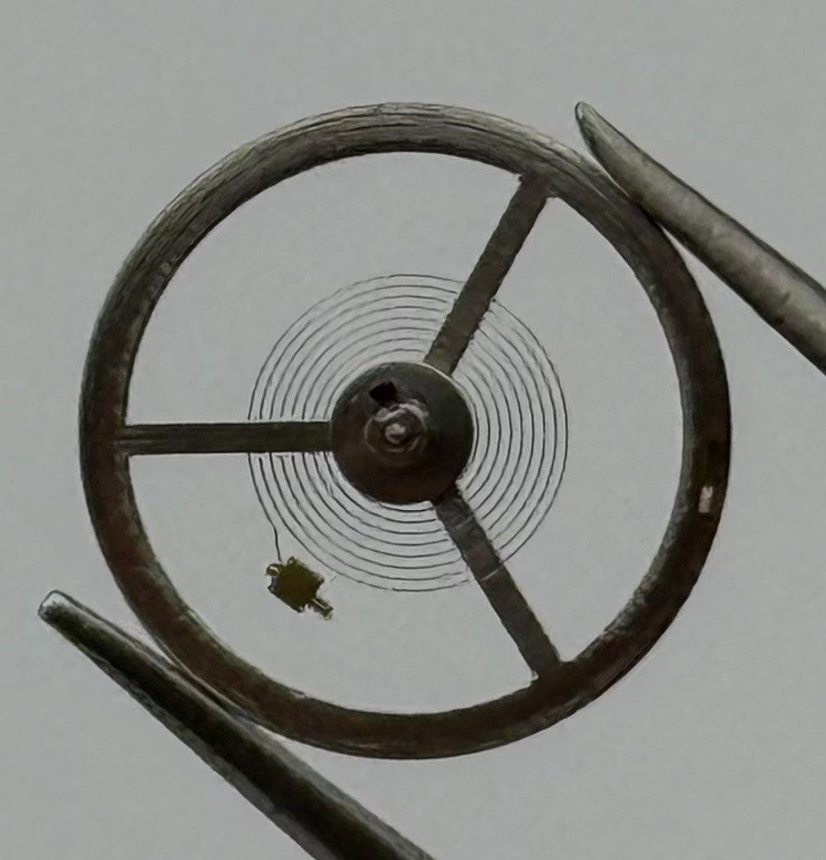 Ebosa 65 68 Balance Wheel Complete And Spring 10½’’’ 4451 Watch Movement Parts