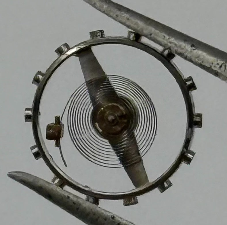 EB 1431 KIF Balance Wheel Complete And Spring Watch Movement Parts NOS