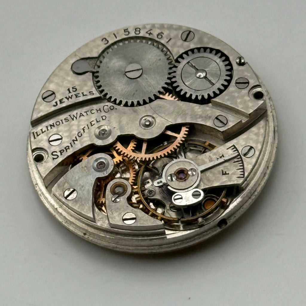 Illinois Grade 903 Watch Movement Model 2 American Antique 6/0s Parts Repair