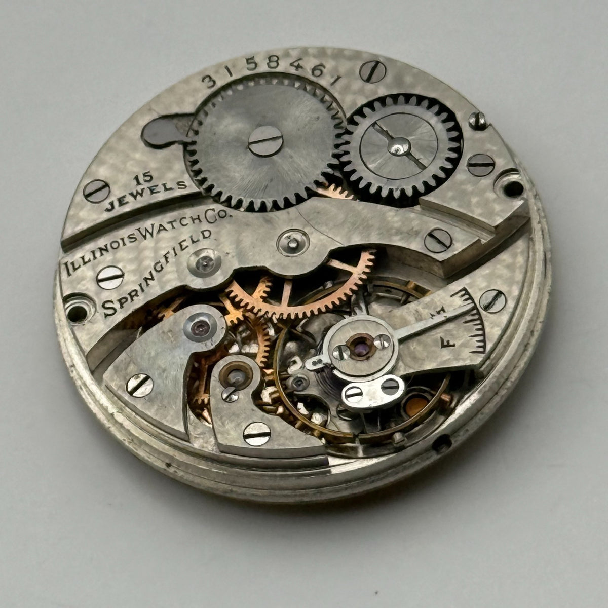 Illinois Grade 903 Watch Movement Model 2 American Antique 6/0s Parts Repair