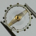 FHF 34 Balance Wheel Complete And Spring 7¾’’’ 1047 M Watch Movement Parts NOS