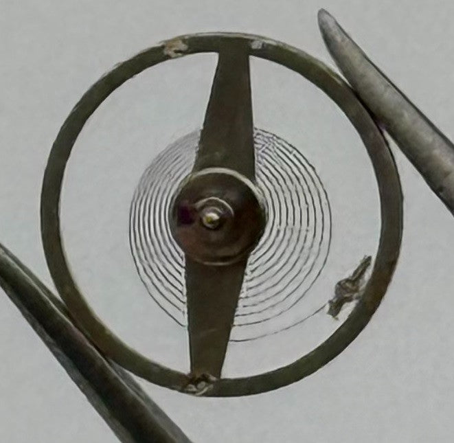 Lorsa 14 200 514 Balance Wheel Complete And Spring 363 Watch Movement Parts NOS