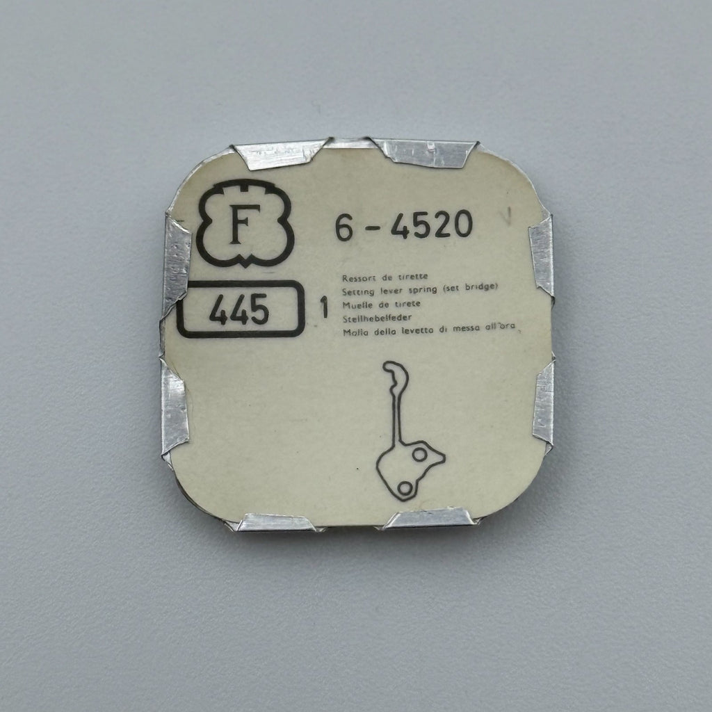 Felsa 4520 Setting Lever Spring - 6 - 445 - New Old Stock - Watch Parts