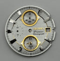 Seiko 7T62-00P8 Watch Dial Premier Chronograph Alarm Spare Parts Repair 28.9mm