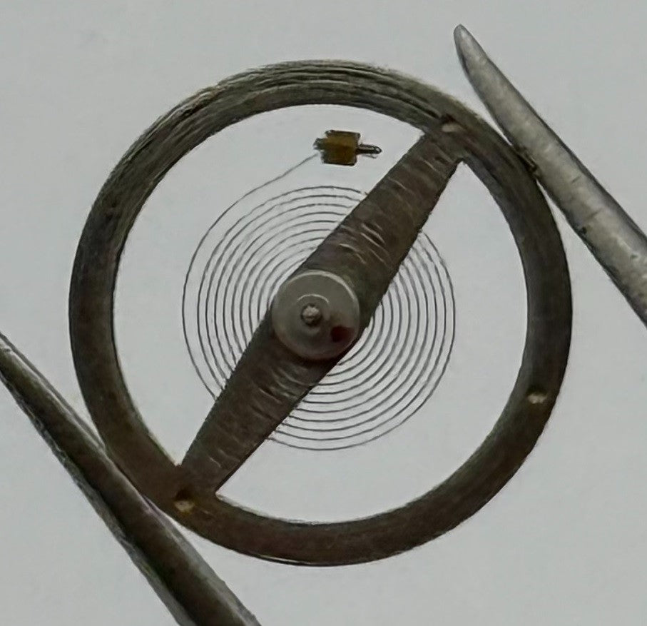 RL Rax 1013 1237 Balance Wheel Complete And Spring 1679 M Watch Movement Parts