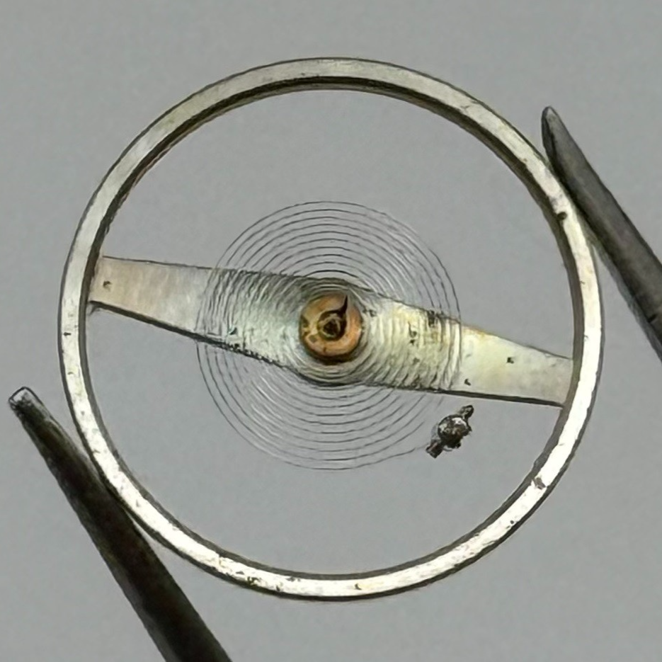 ST 1800 1805 Balance Wheel Complete And Spring Renata 1508 Watch Movement Parts