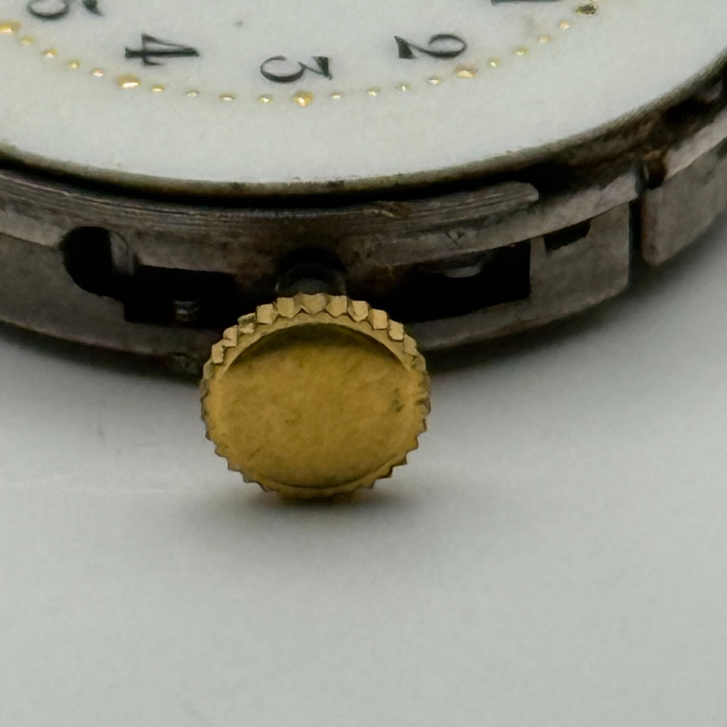 Unidentified Watch Movement Swiss Made Manual Wind Vintage Parts Repair 22.4mm