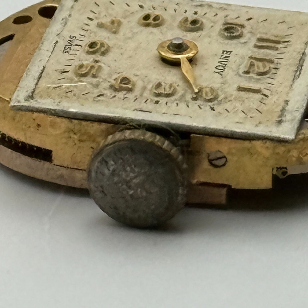 ETA 2345 Watch Movement Envoy Swiss Manual Wind Vintage Parts Repair 12.8mm