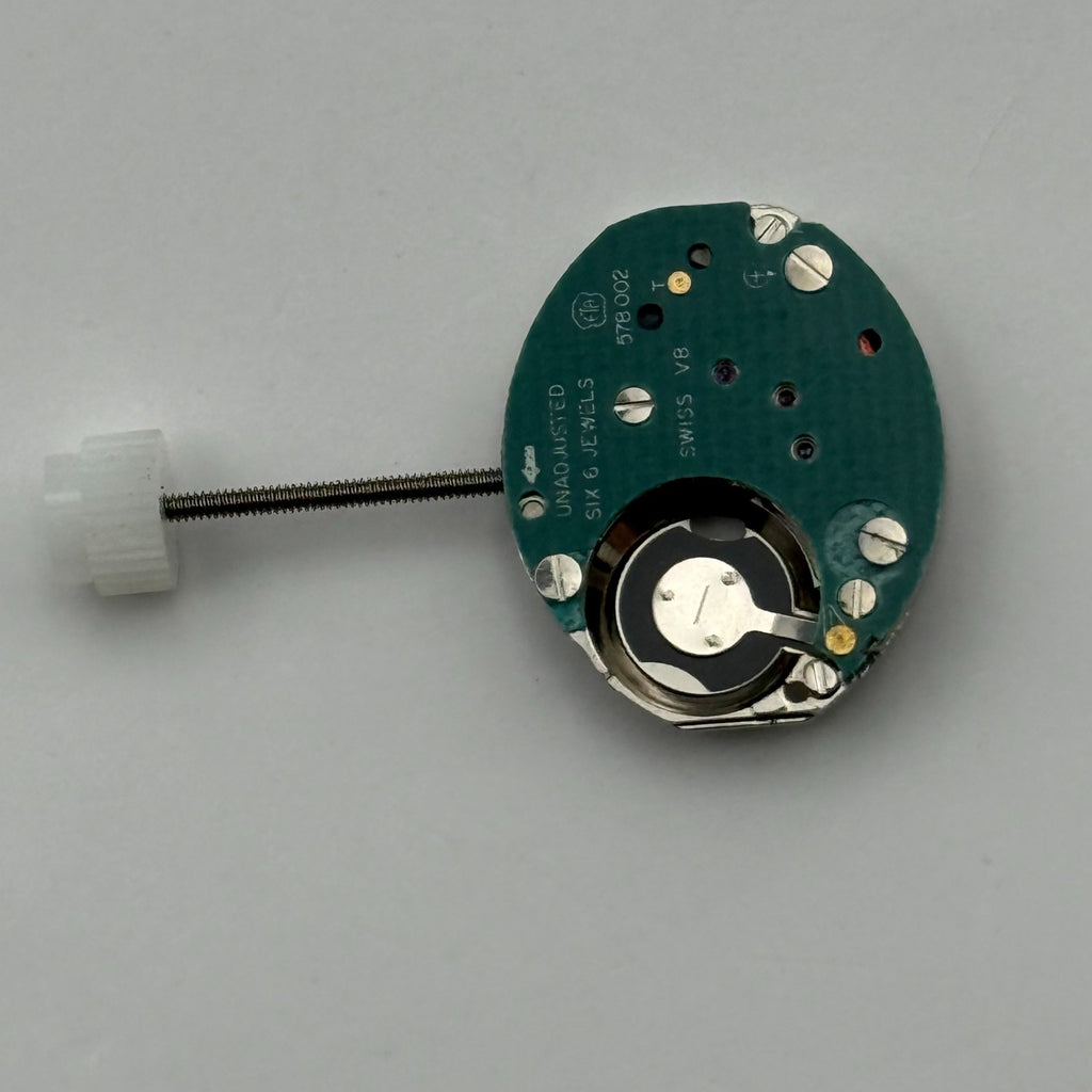 ETA 578.002 Watch Movement Quartz Swiss 6 Jewels Parts Repair Spares 12.4mm