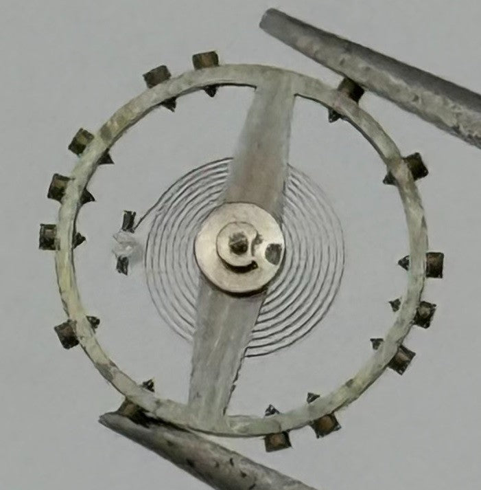 Cupillard 110 Balance Wheel Complete And Spring 5¼’’’ 169 Watch Movements Parts