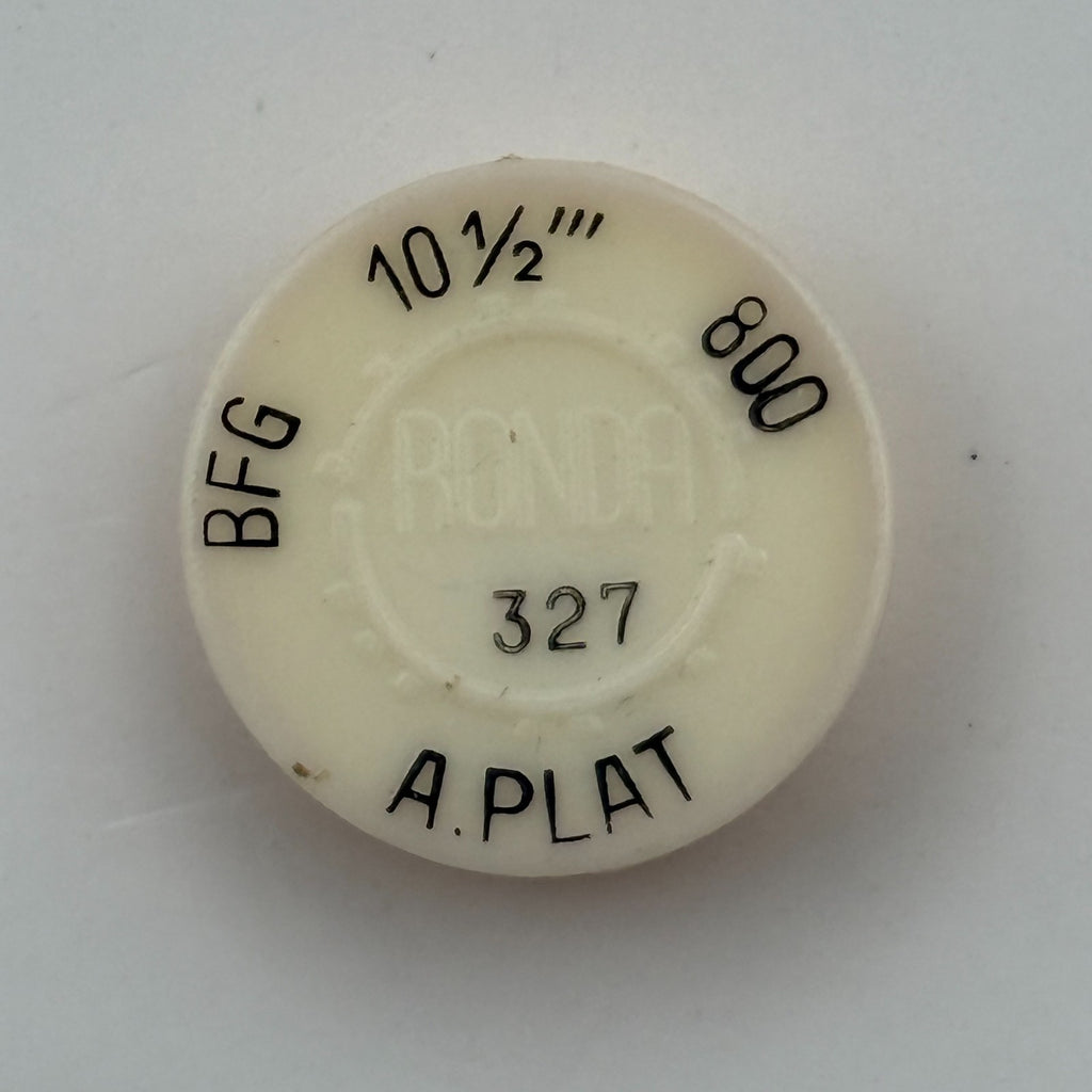 BFG 800 Balance Wheel Complete And Spring 10½’’’ 327 Watch Movement Parts NOS