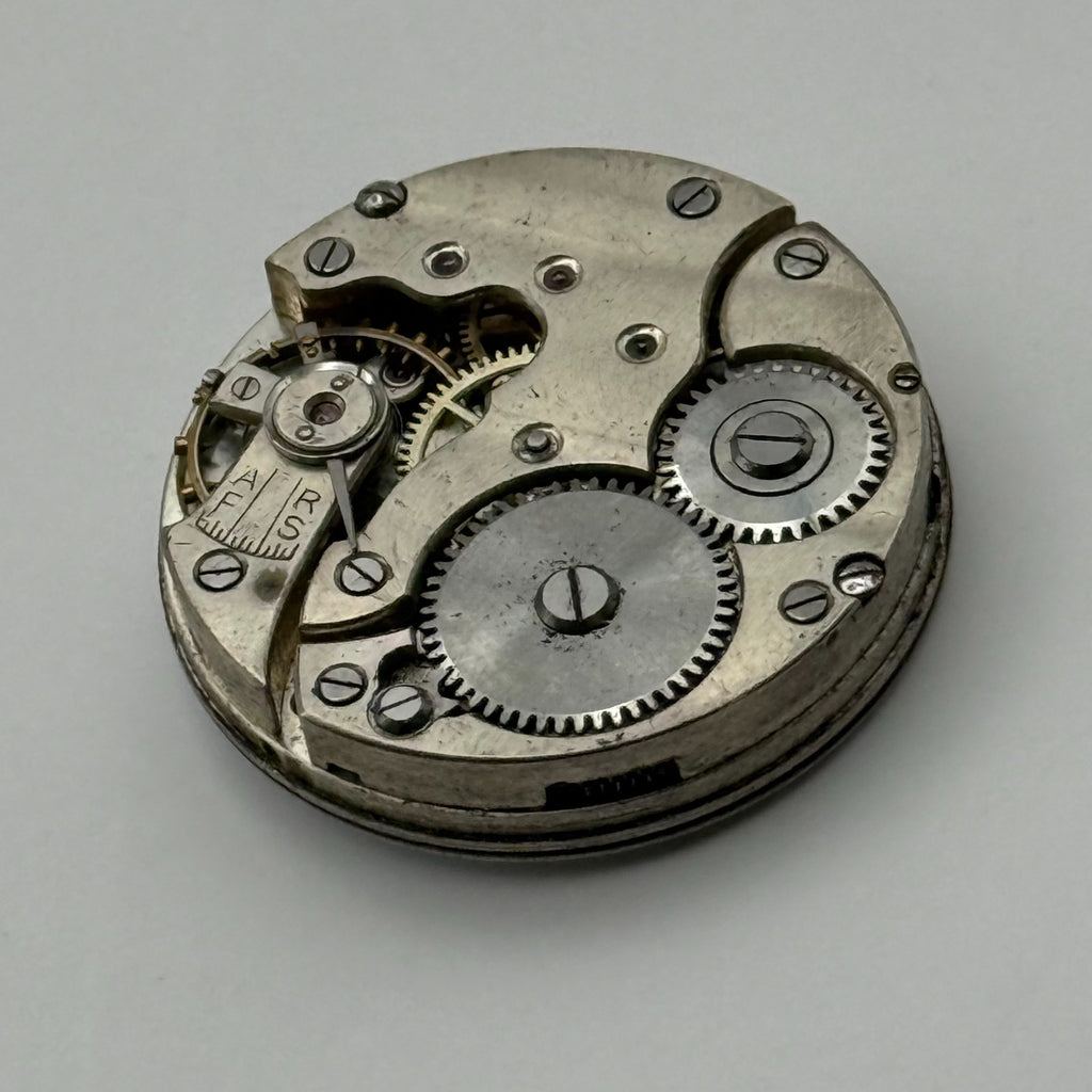Unidentified Trench Watch Movement - Sub Seconds - For Parts / Repair - 24.7mm