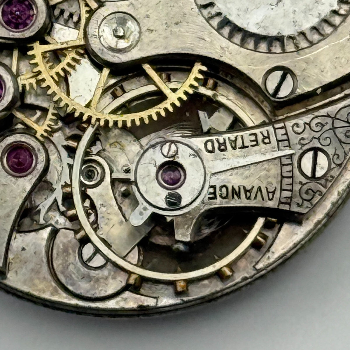 Unidentified 996 Watch Movement Manual Wind Vintage Parts Repair 24.2mm