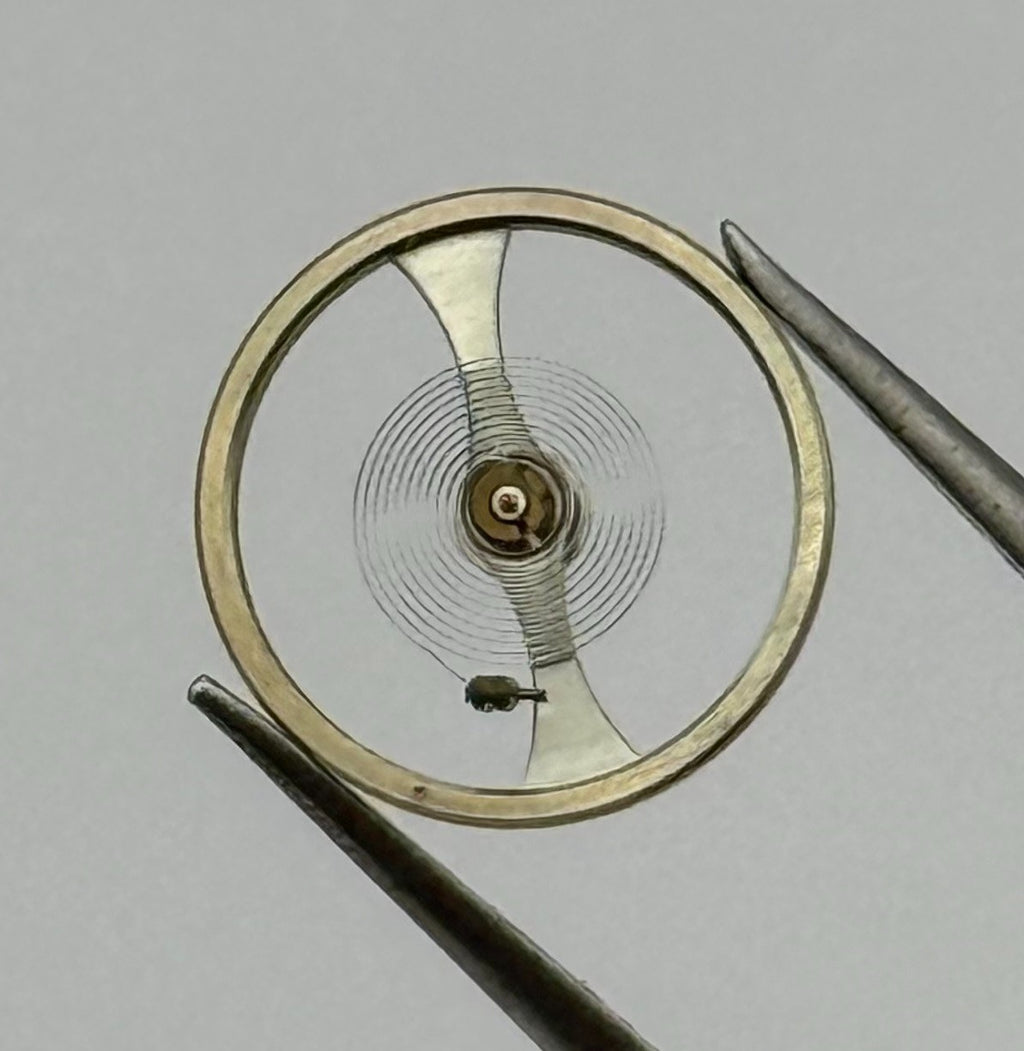 Oris 391 Balance Wheel Complete And Spring 11½’’’ 4381 Watch Movement Parts NOS