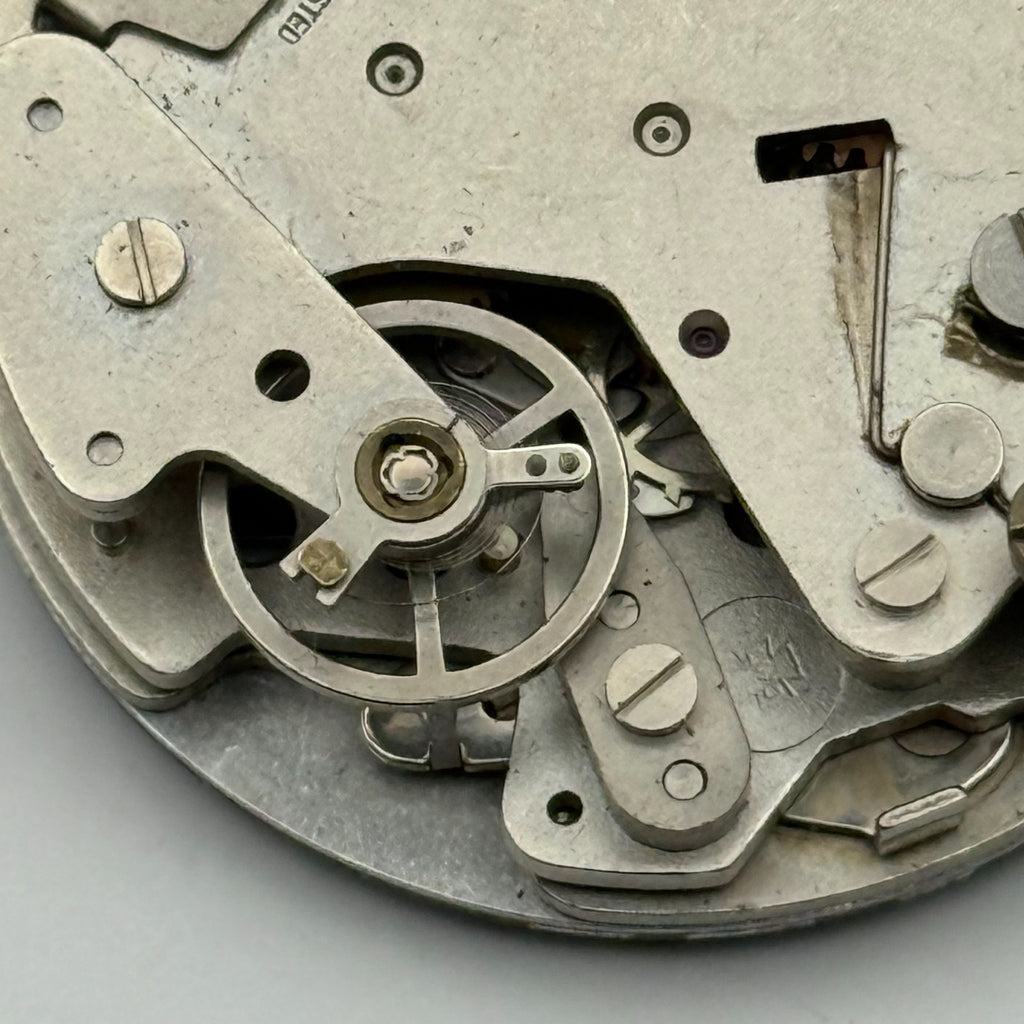 Lemania 1 ATU Watch Movement Yacht Timer Rare B5 6120 Stopwatch 1 Jewel Parts
