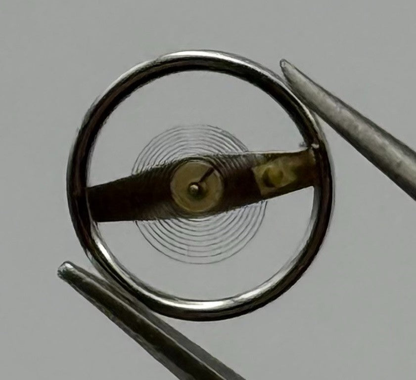 RL 9013 Balance Wheel Complete And Spring 8¾’’’ 5400 /1 Watch Movement Parts NOS