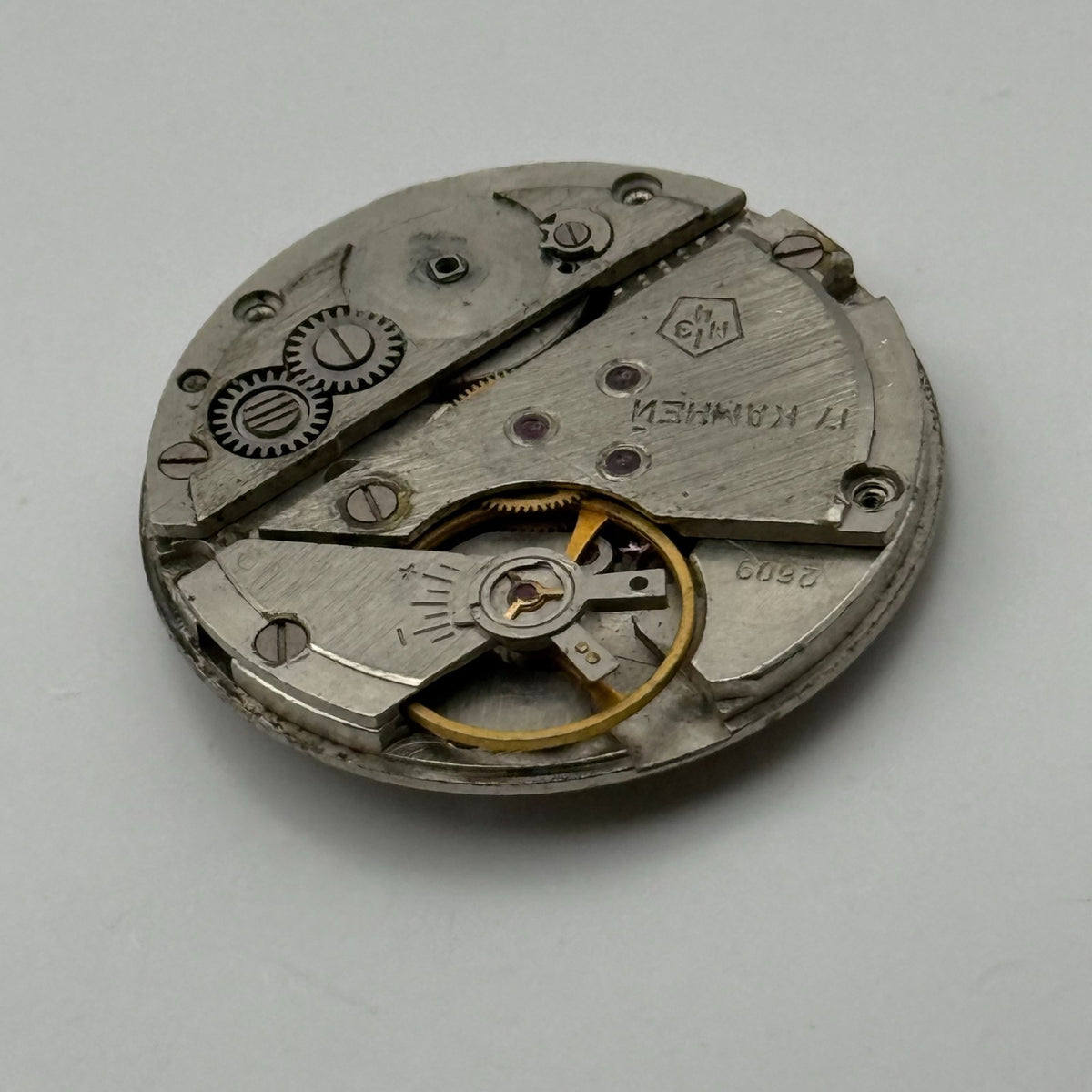 Poljot 2609 Watch Movement Soviet 17 Jewels Manual Wind Parts Repair 26.5mm