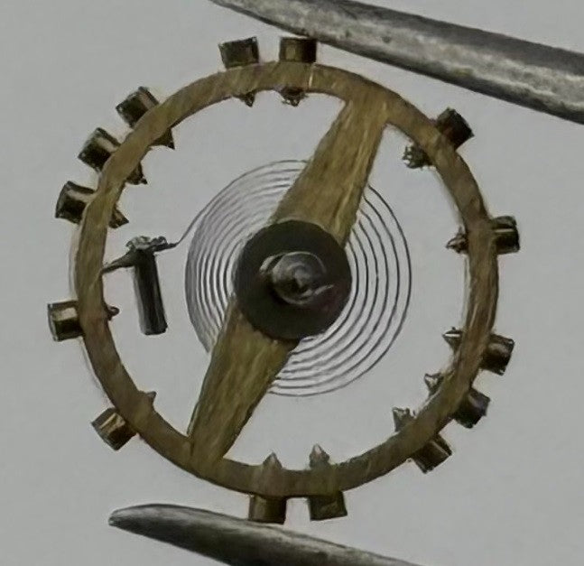 AS 1677 Balance Wheel Complete And Spring Renata 1224 M Watch Movement Parts NOS