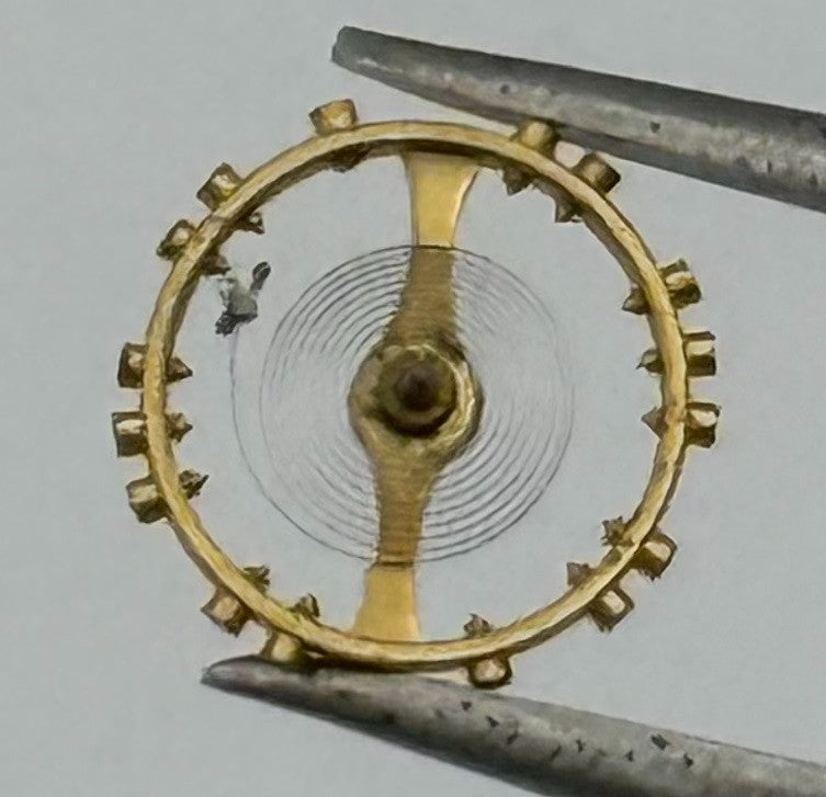 AS 976 1012 Balance Wheel Complete And Spring 29 M Watch Movement Parts NOS