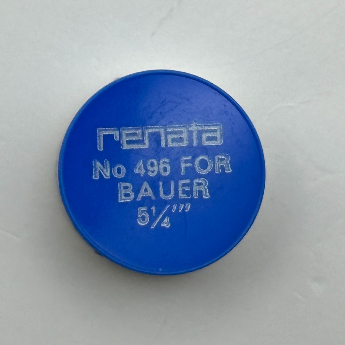 Bauer Balance Wheel Complete And Spring 5¼’’’ Renata 496 Watch Movement Parts