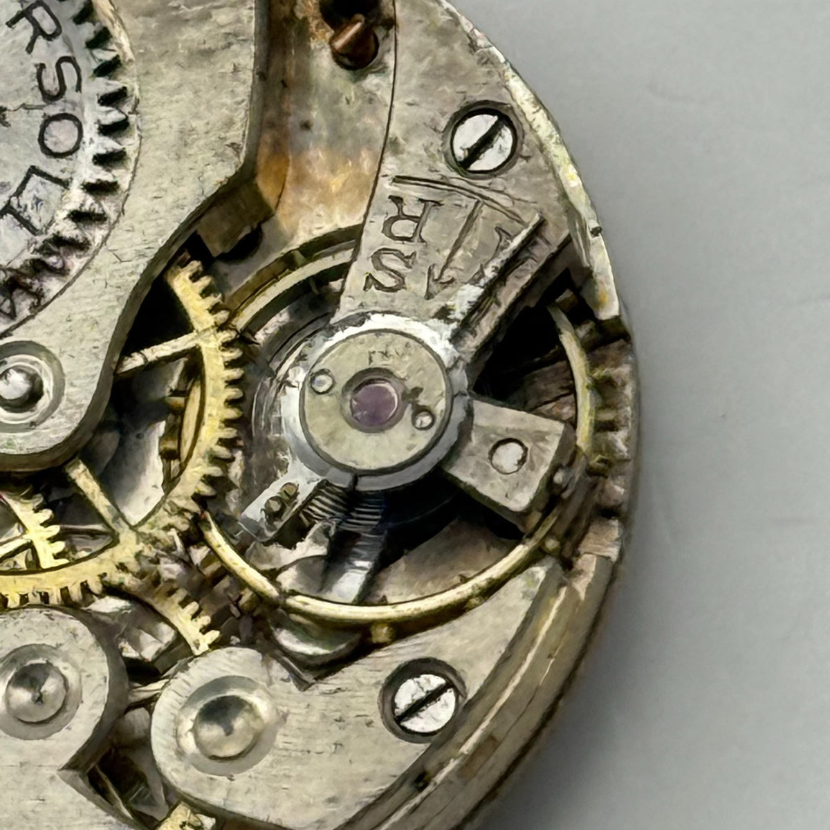 Ingersoll Watch Movement - 7 Jewels - For Parts / Repair - 23.4mm