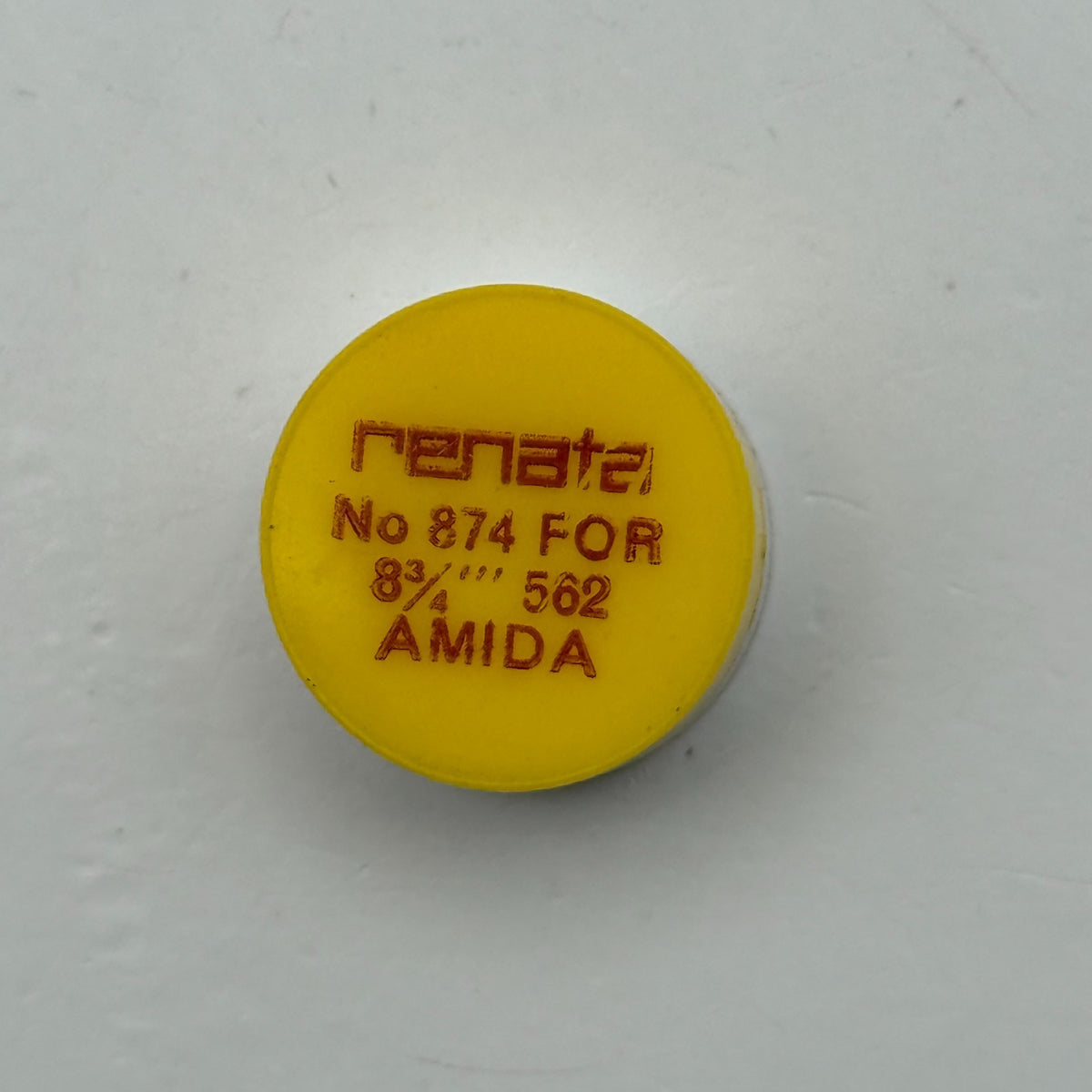 Amida 562 Balance Wheel Complete And Spring 8¾''' 874 Watch Movement Parts NOS