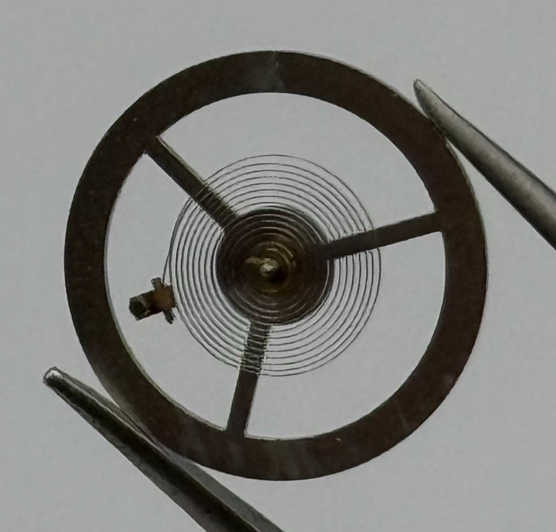 EB 8800 Balance Wheel Complete And Spring 12''' Renata 1309 Watch Movement Parts