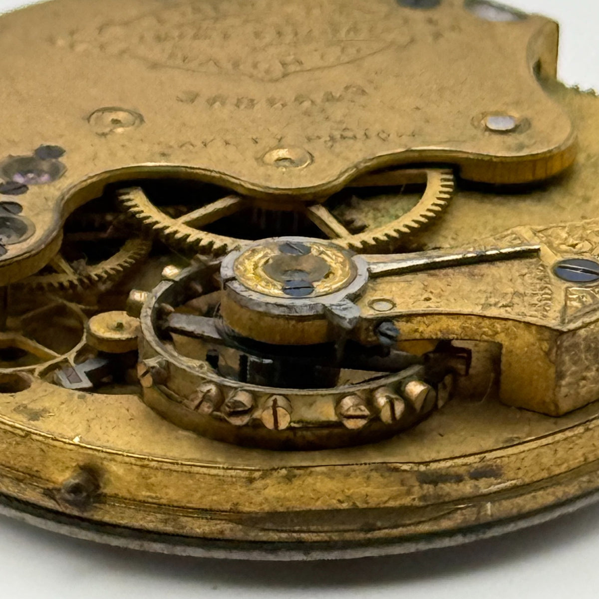 Waltham Grade G Watch Movement Seaside Quality Model 1882 American 1s Parts