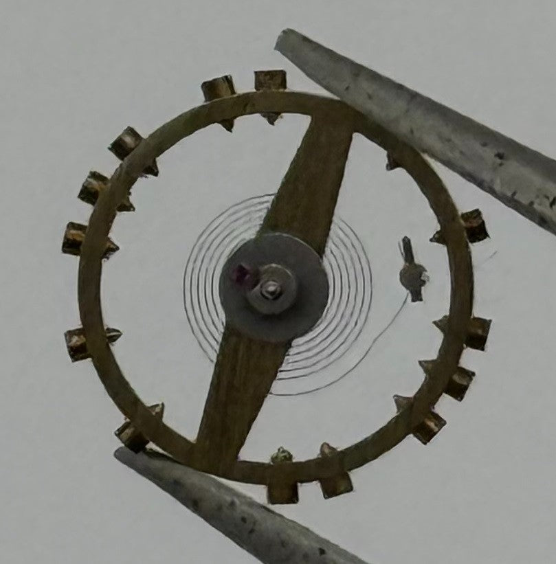 FEF 370 371 Balance Wheel Complete And Spring Renata 176 Watch Movement Parts