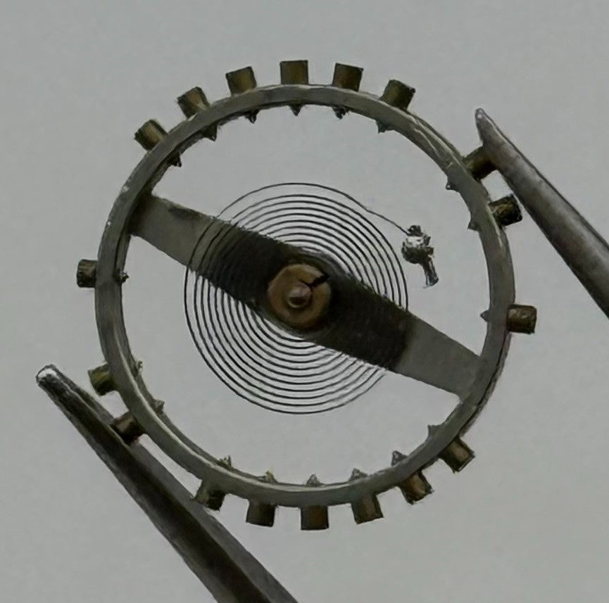 AS 1287 Balance Wheel Complete And Spring 10½’’’ Progress Watch Movement Parts