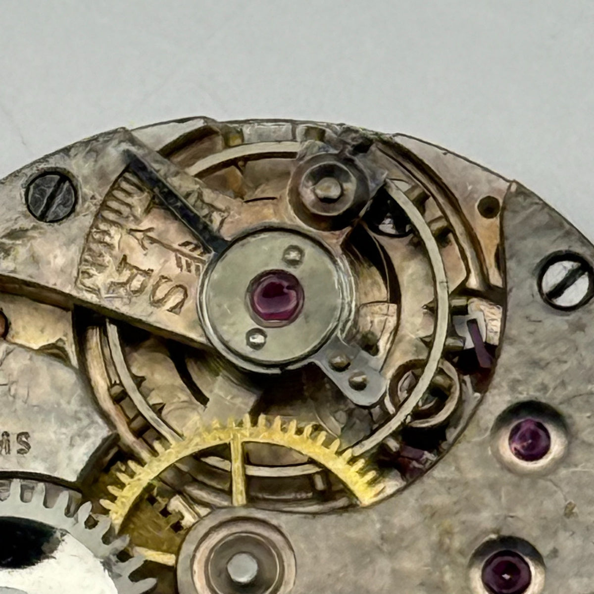 Unidentified ETA? Watch Movement 15 Jewels Swiss Manual Wind Parts Repair 23.2mm