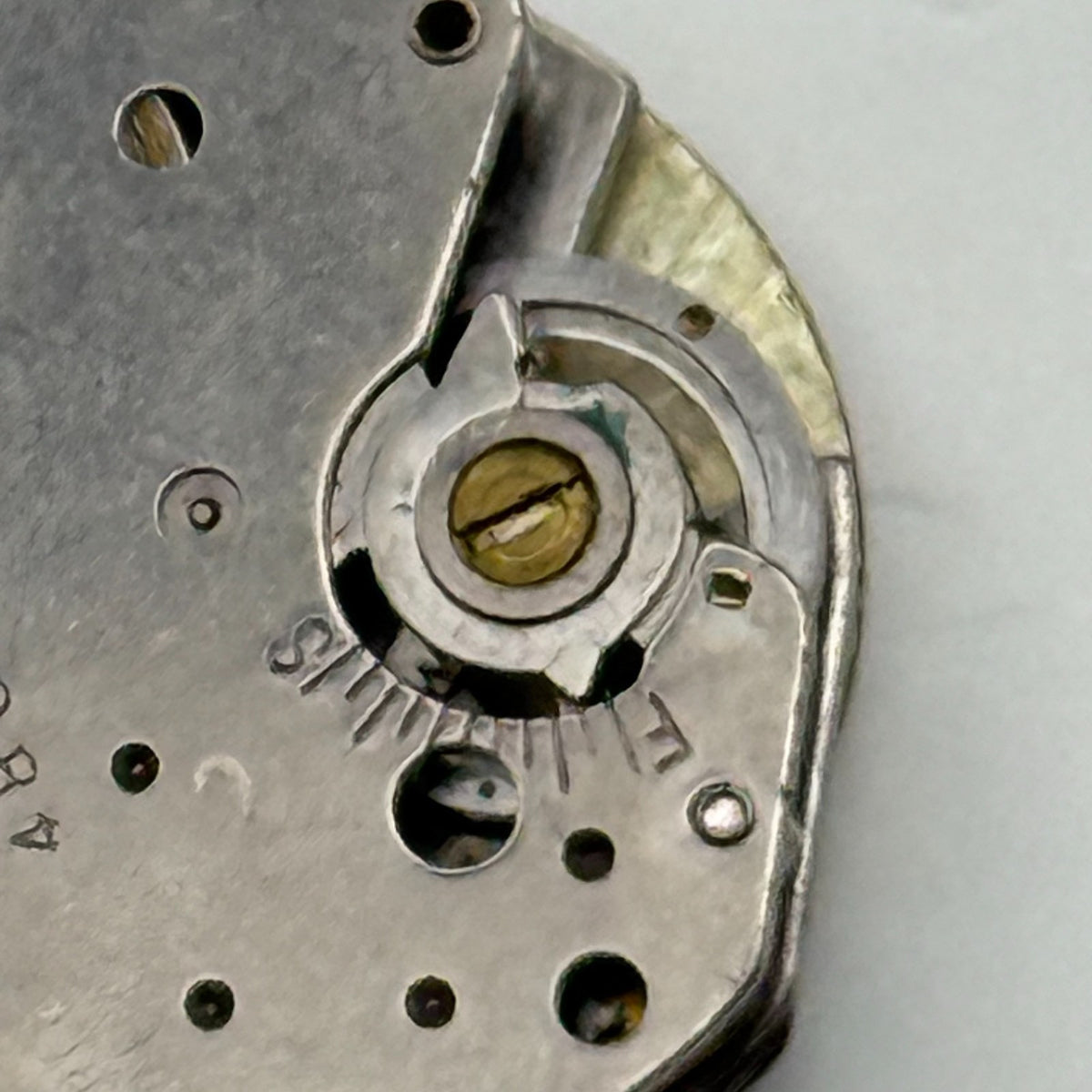 Timex 480 Watch Movement Great Britain Manual Wind Vintage Parts Repair 14mm