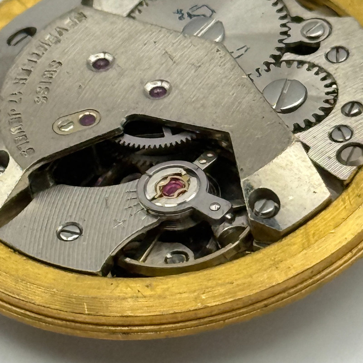 AS 1795 Watch Movement - A. Schild 1795 Rotary - For Parts / Repair - 30.6mm