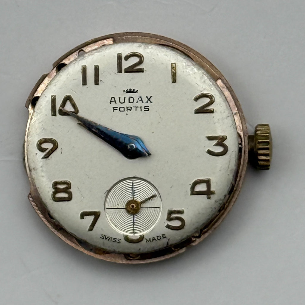 ETA 980 Watch Movement Running Audax Fortis Swiss 15J Manual Wind Parts 19.7mm