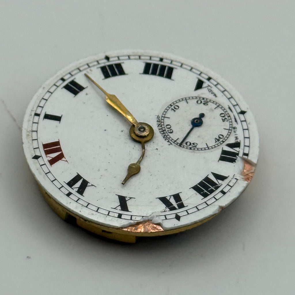 Longines 11.84N Trench Watch Movement - B&Co - For Parts / Repair - 25mm