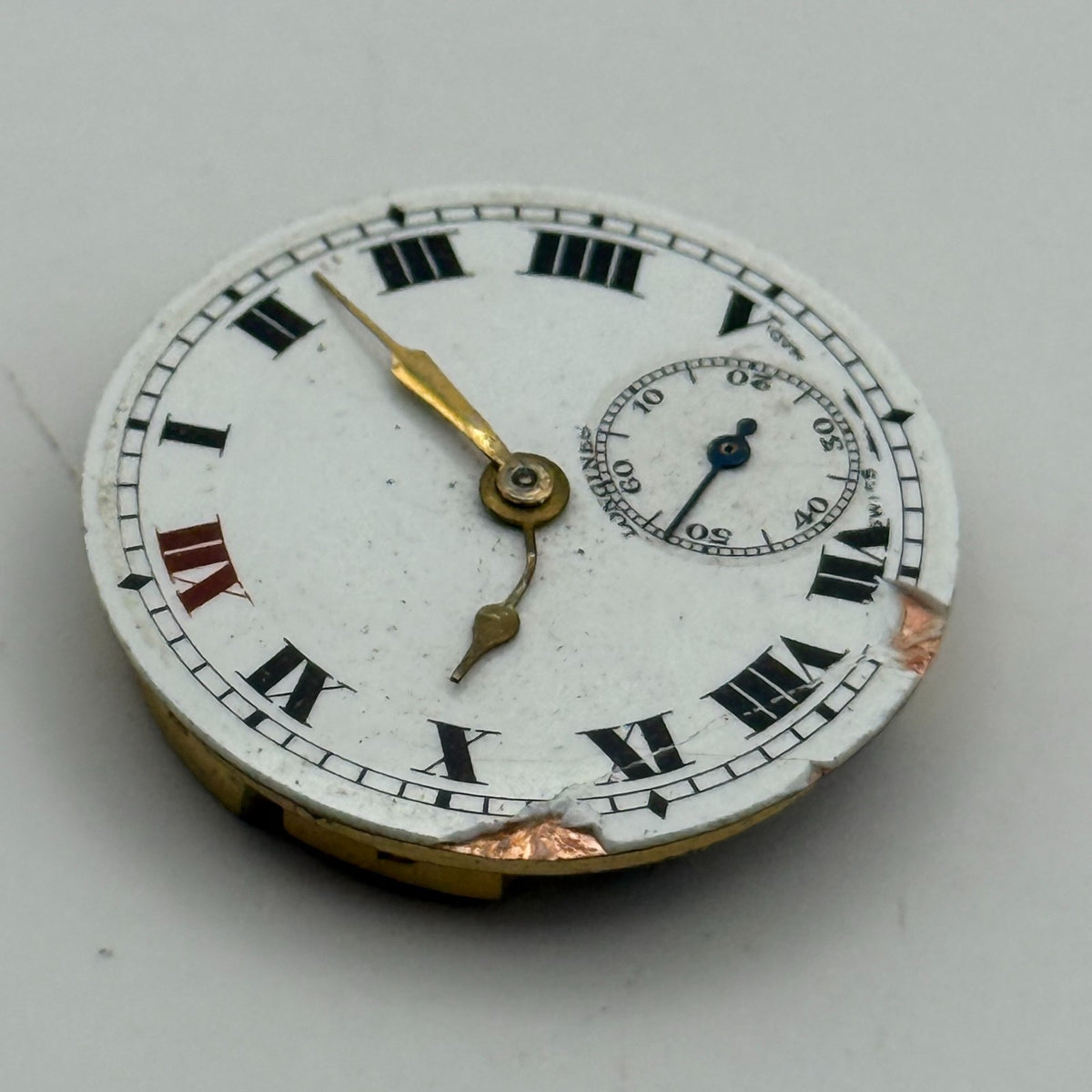 Longines 11.84N Trench Watch Movement - B&Co - For Parts / Repair - 25mm