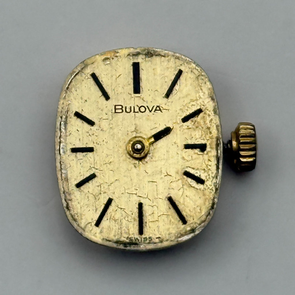 Bulova 5BD Watch Movement Running Ladies 17 Jewels Swiss Parts Repair 13mm