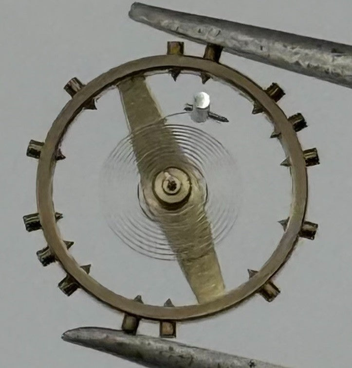MST 340 Balance Wheel Complete And Spring Renata 378 Watch Movement Parts NOS