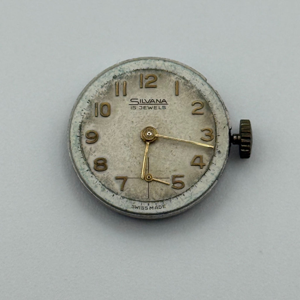 Unitas UT 630 Watch Movement - Silvana - Running - For Parts / Repair
