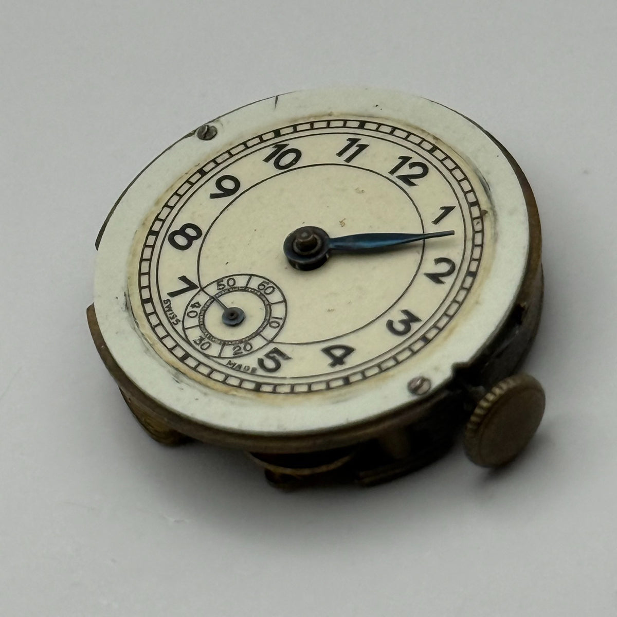 Ebosa Watch Movement Sub Seconds Swiss Manual Wind Vintage Parts Repair 21.9mm
