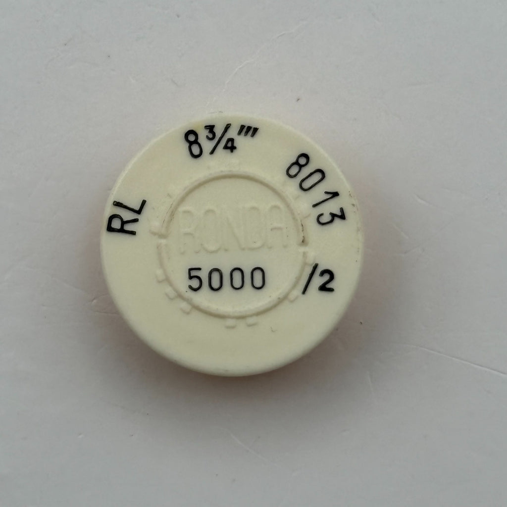 RL 8013 /2 Balance Wheel Complete And Spring 8¾’’’ 5000 Watch Movement Parts NOS