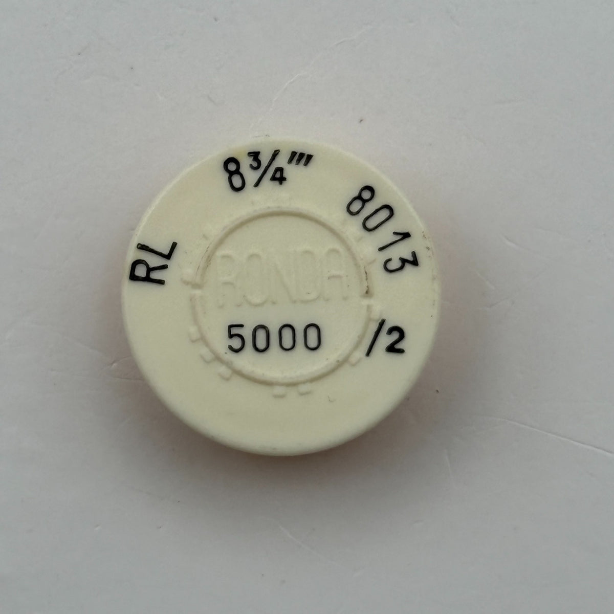 RL 8013 /2 Balance Wheel Complete And Spring 8¾’’’ 5000 Watch Movement Parts NOS
