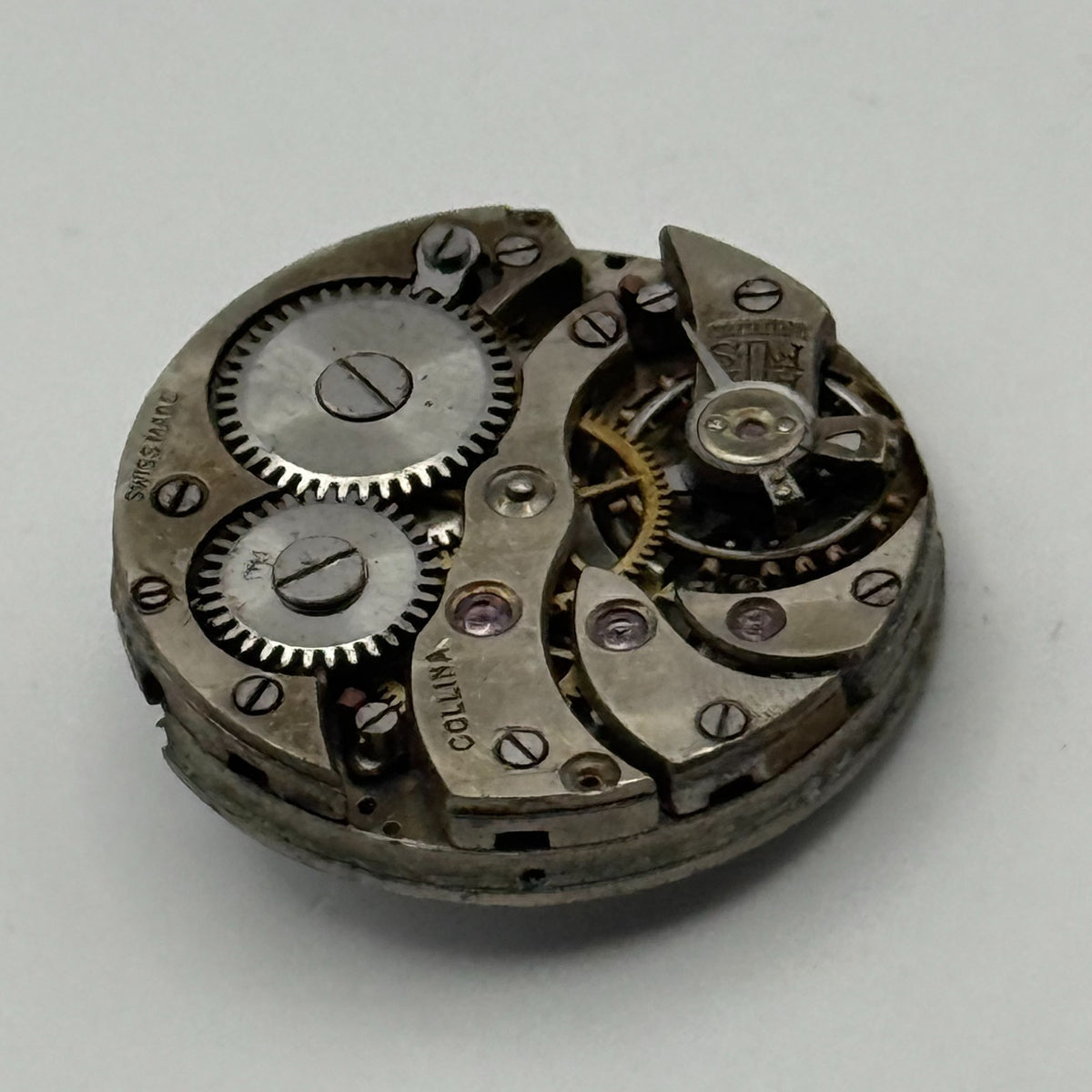 Collina Trench Watch Movement - For Parts / Repair - 23.7mm